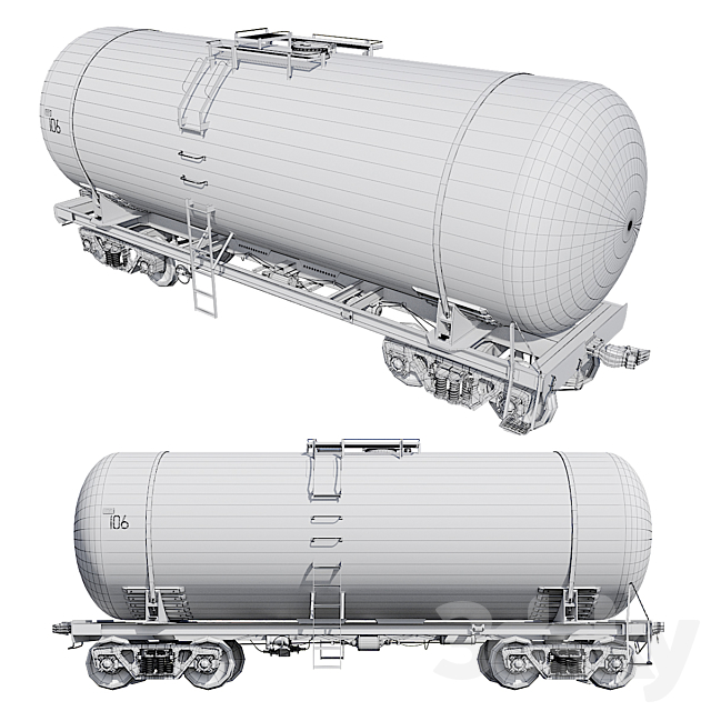 Tank 15-5103 3DSMax File - thumbnail 3