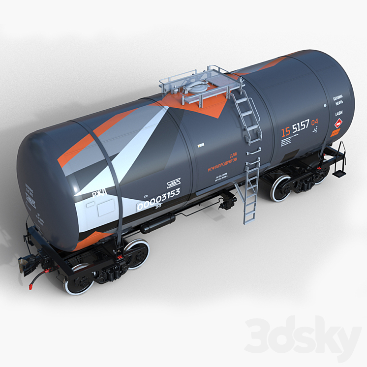 Tank 15-5157-04 3DS Max - thumbnail 2