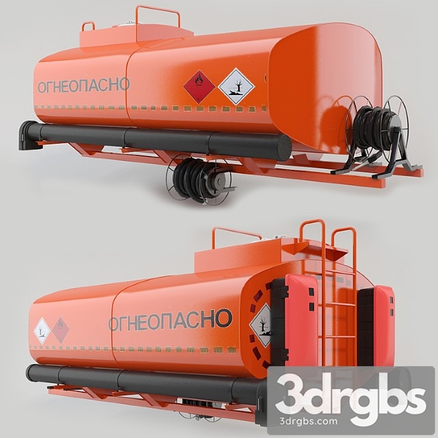 Tank truck 3dsmax Download - thumbnail 1