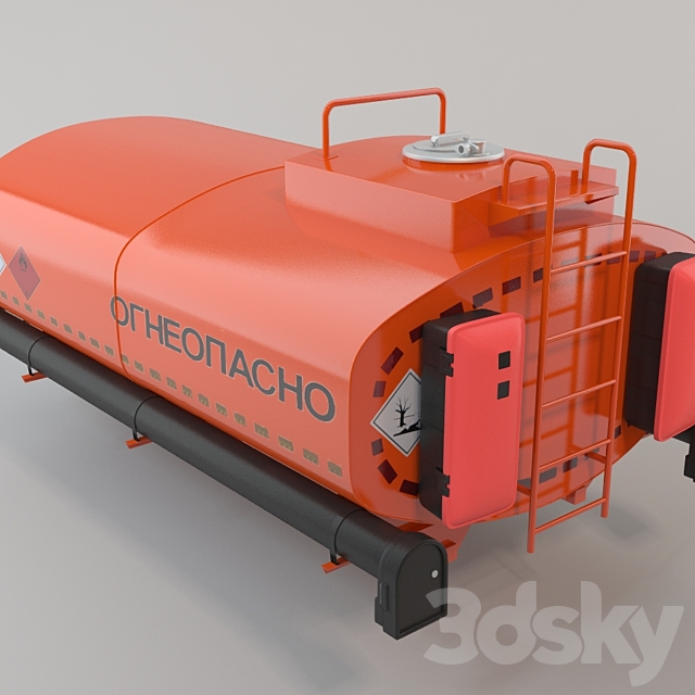 Tank truck 3DSMax File - thumbnail 2