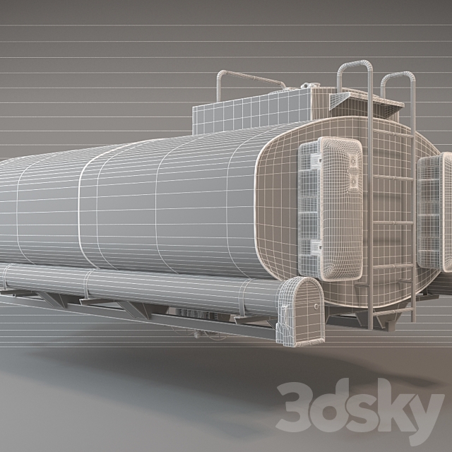 Tank truck 3DSMax File - thumbnail 3