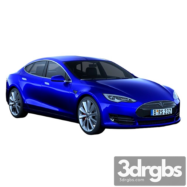 Tesla model s 3dsmax Download - thumbnail 1