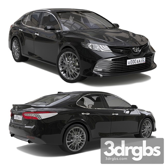 Toyota Camry 2018 3dsmax Download - thumbnail 1