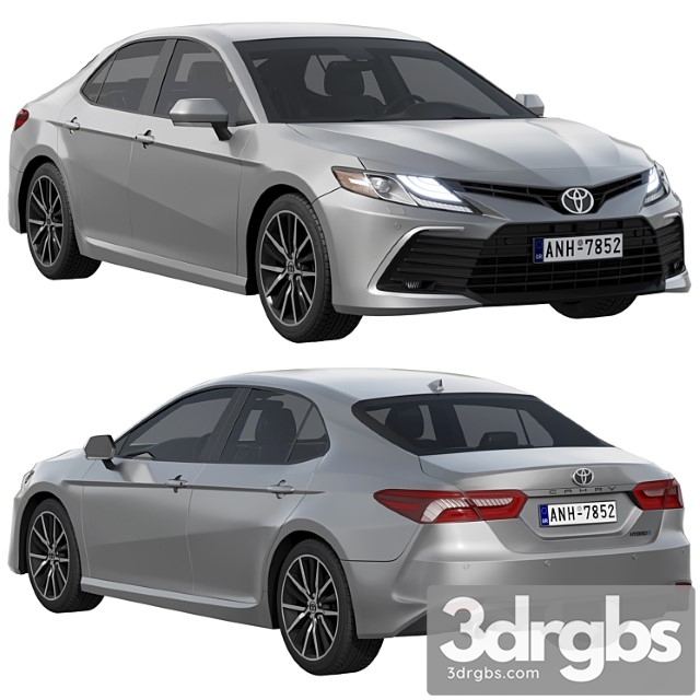 Toyota Camry Le Hybrid 2023 3dsmax Download - thumbnail 1