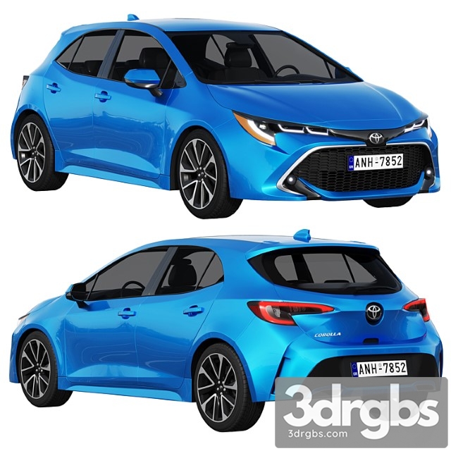 Toyota corolla hatchback 2021 - thumbnail 1