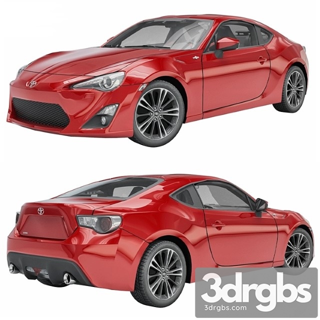 Toyota Gt86 3dsmax Download - thumbnail 1