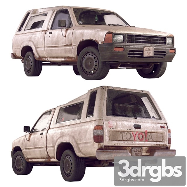 Toyota hilux 3dsmax Download - thumbnail 1