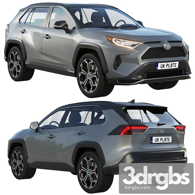 Toyota rav4 prime 2021 3dsmax Download - thumbnail 1