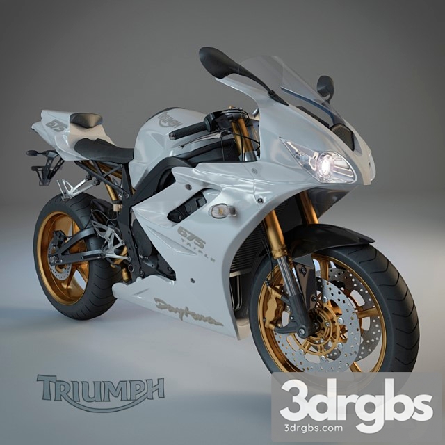 Triumph Daytona 675 SE 3dsmax Download - thumbnail 1