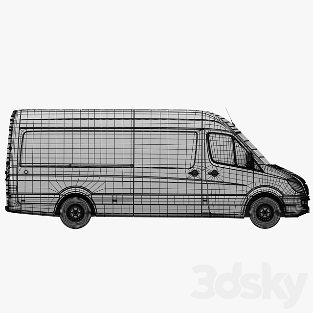 Van Sprinter 3DSMax File - thumbnail 4