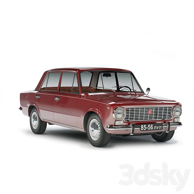 VAZ 2101 3DSMax File - thumbnail 1