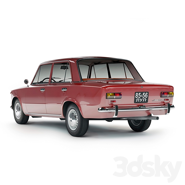 VAZ 2101 3DSMax File - thumbnail 2