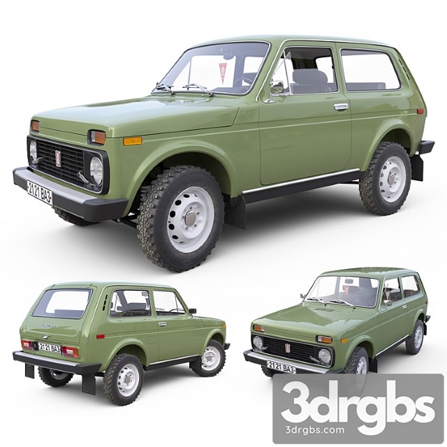 Vaz 2121 niva 3dsmax Download - thumbnail 1