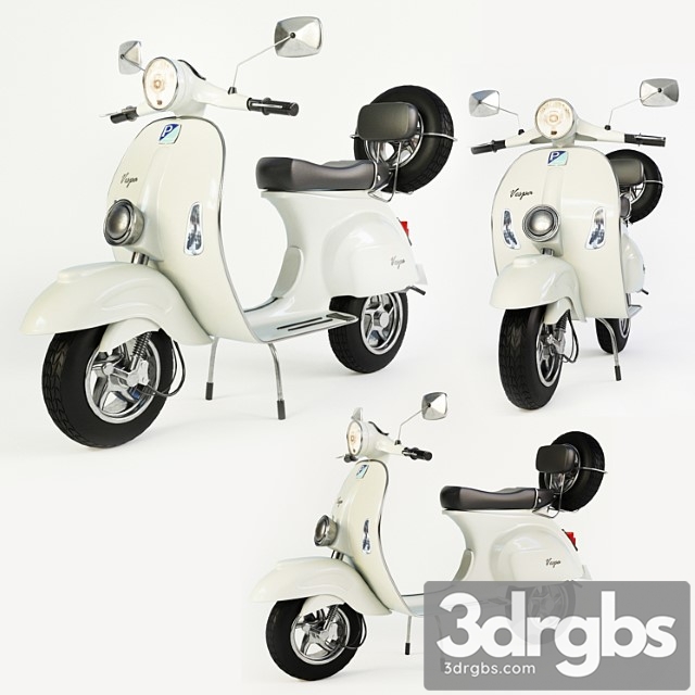 Vespa 04 3dsmax Download - thumbnail 1