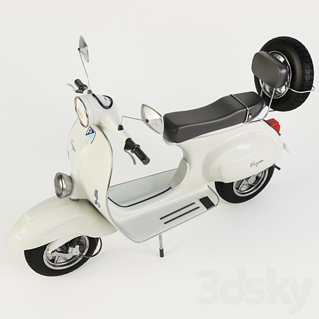 Vespa 04 3DSMax File - thumbnail 5