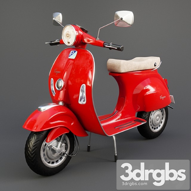 Vespa 3dsmax Download - thumbnail 1