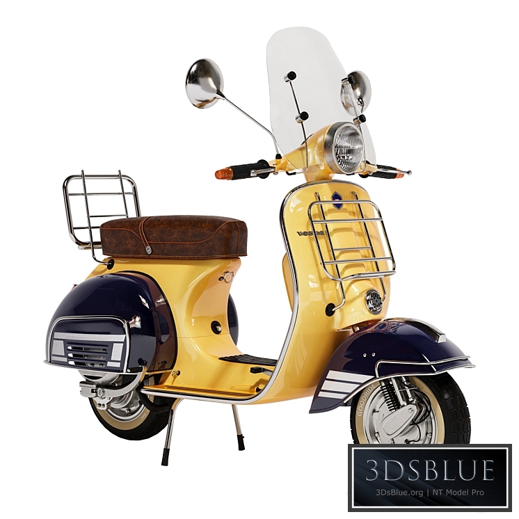 Vespa 5 3DS Max - thumbnail 3