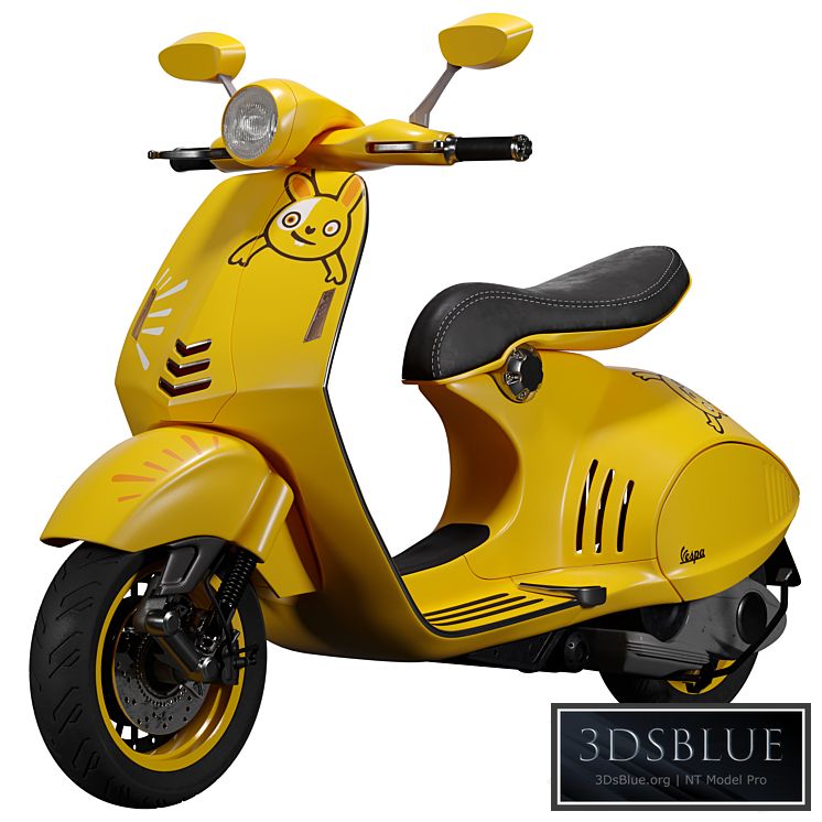 Vespa 946 3DS Max - thumbnail 3