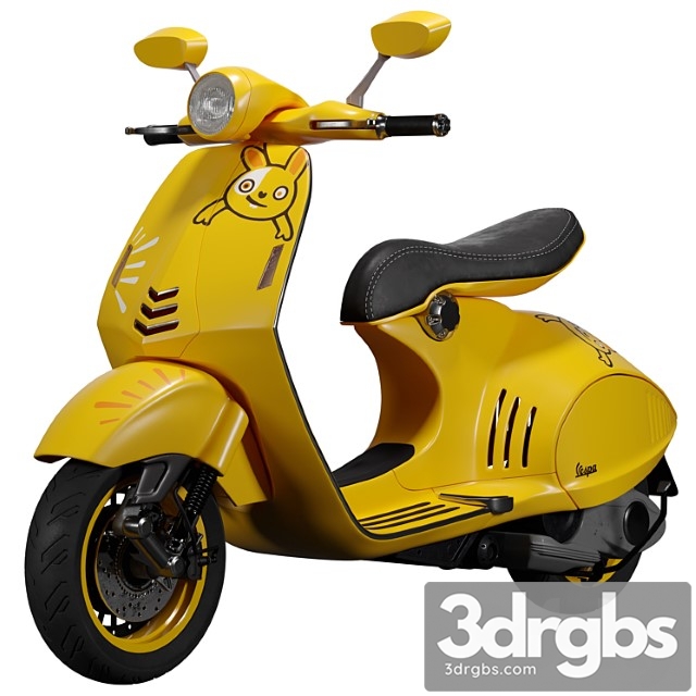 Vespa 946 3dsmax Download - thumbnail 1