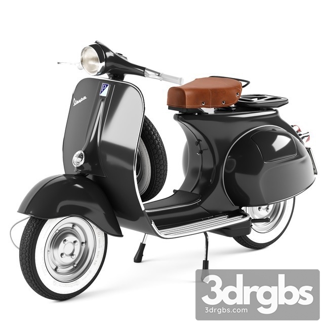 Vespa Standard 3dsmax Download - thumbnail 1