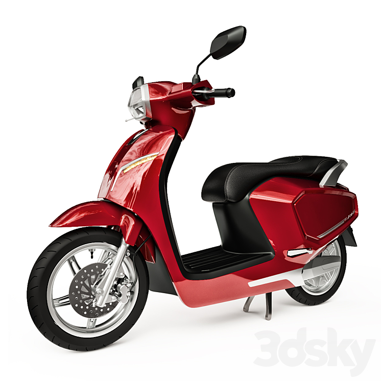 VinFast Klara electric scooter 3DS Max Model - thumbnail 1