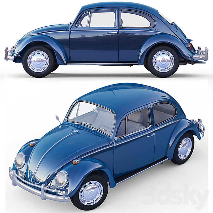 Volkswagen 1200 3DS Max - thumbnail 2