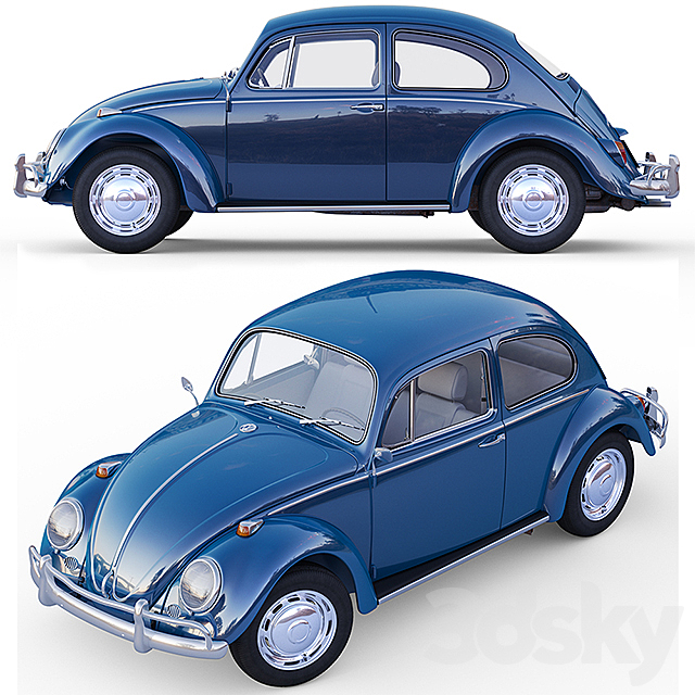 Volkswagen 1200 3DSMax File - thumbnail 2