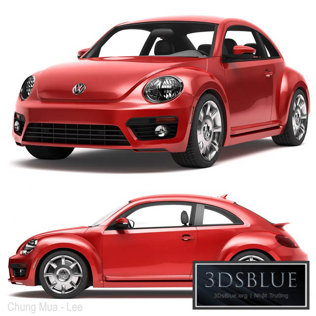 Volkswagen Beetle 3DS Max - thumbnail 3