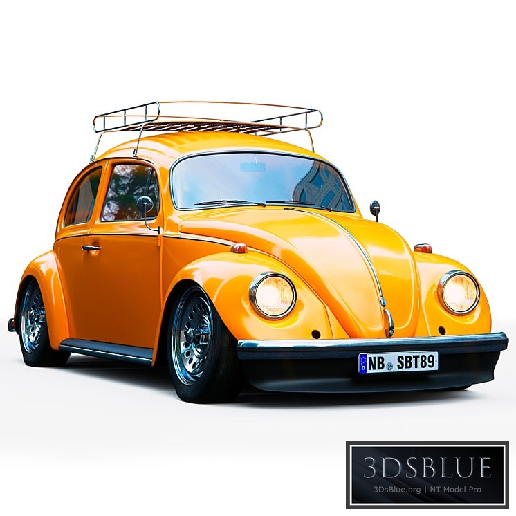 Volkswagen Beetle 3DS Max - thumbnail 3