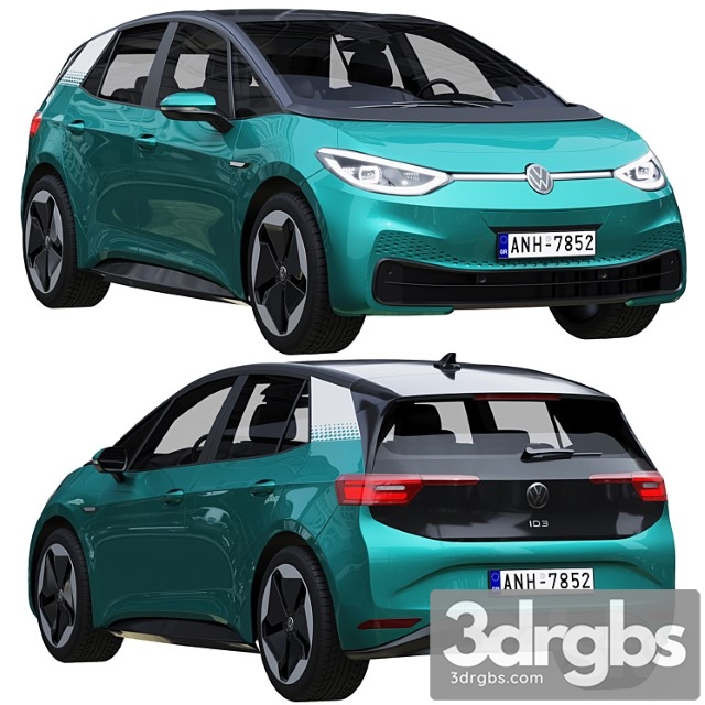 Volkswagen id3 2021 2 - thumbnail 1