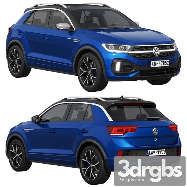 Volkswagen t-roc r 2022 - thumbnail 1