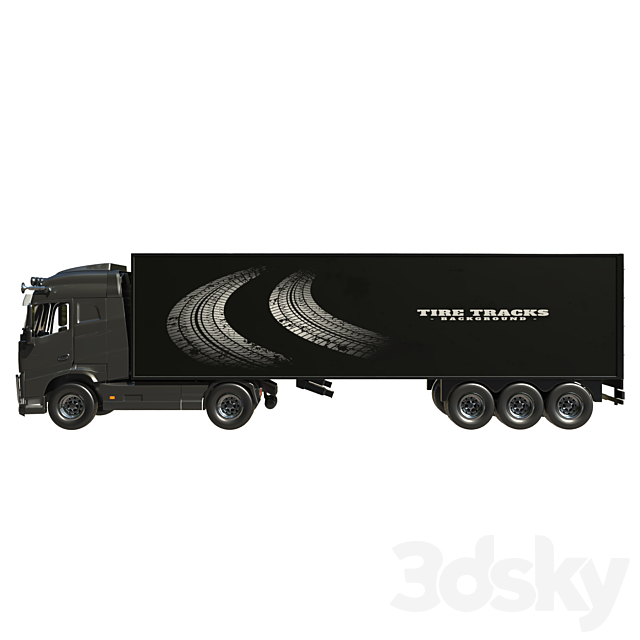 volvo fh 16 3DSMax File - thumbnail 4