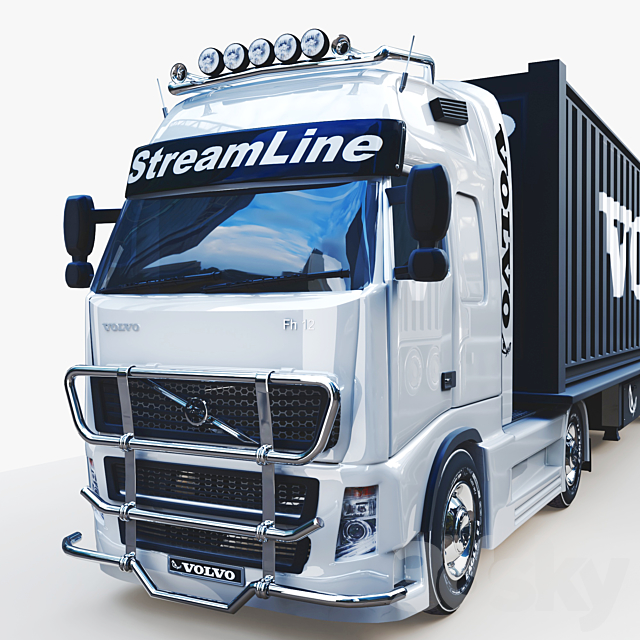 Volvo FH12 3DSMax File - thumbnail 1