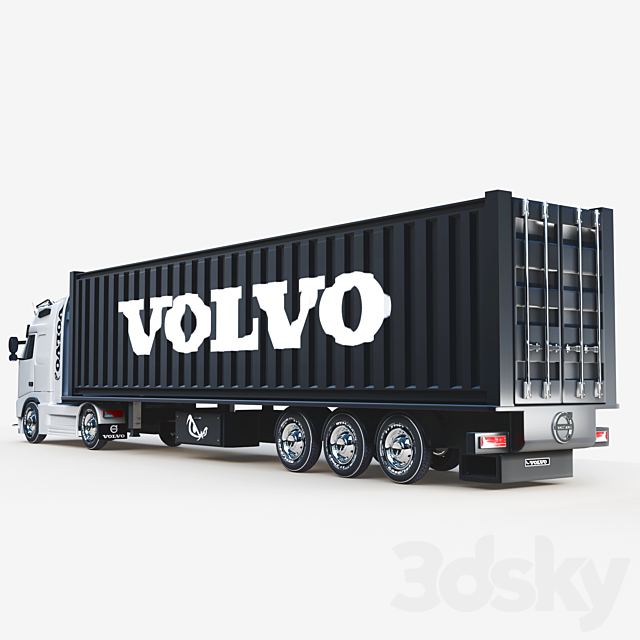 Volvo FH12 3DSMax File - thumbnail 3