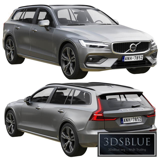 Volvo V60 3DS Max - thumbnail 3