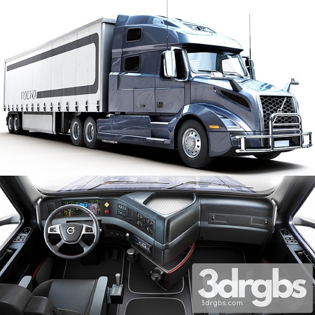 Volvo Vnl 3dsmax Download - thumbnail 1