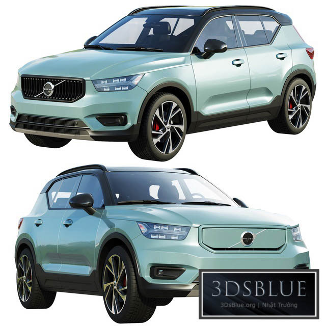 Volvo XC40 \/ XC40 recharge 2020 3DS Max - thumbnail 3