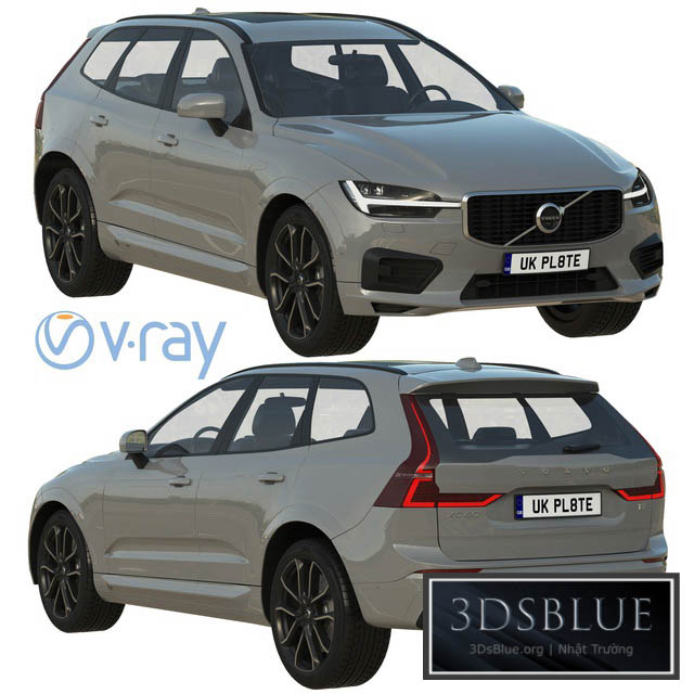 Volvo XC60 R-Design 3DS Max - thumbnail 3