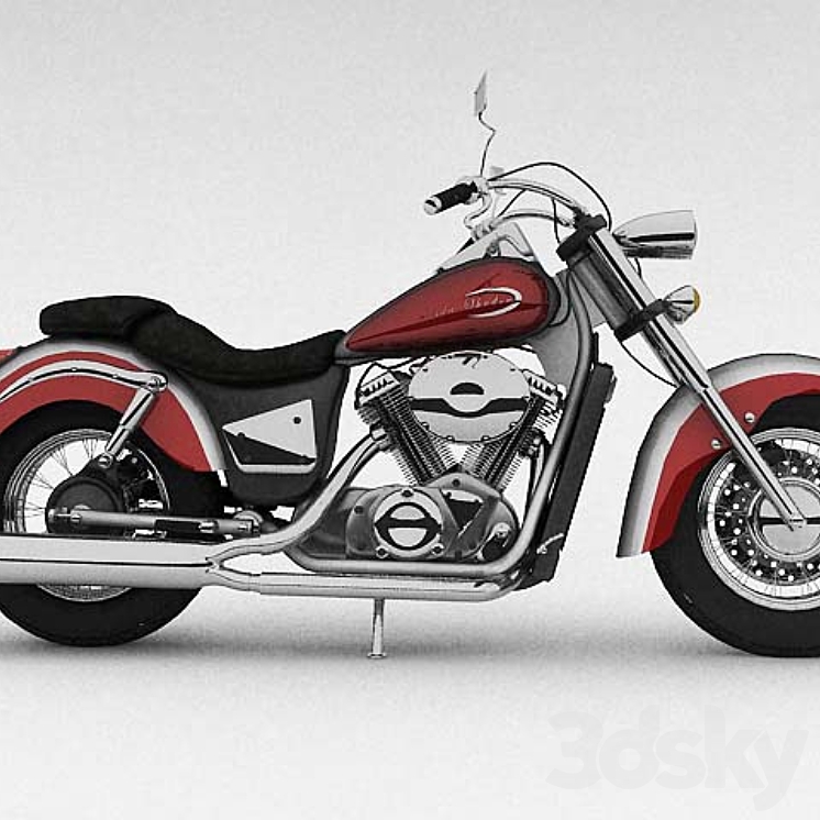 VT400 Honda Shadow 3DS Max - thumbnail 1