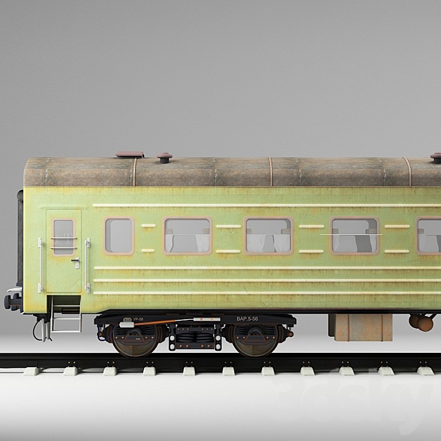 Wagon 3ds Max - thumbnail 2