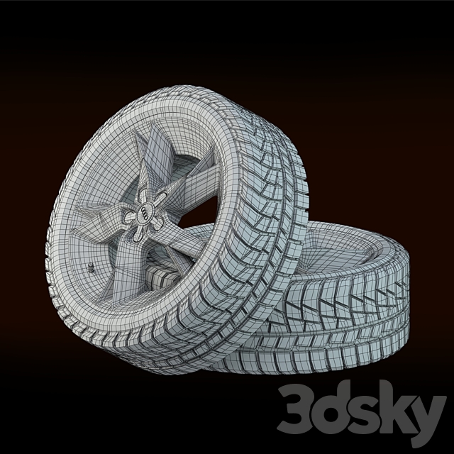 Wheel 3ds Max - thumbnail 2