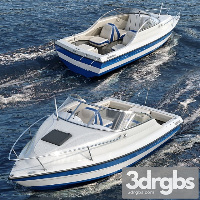 Yacht Boat Bayliner 3dsmax Download - thumbnail 1