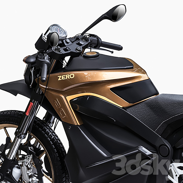 ZERO MOTORCYCLES S ZF8.5 3DS Max Model - thumbnail 3