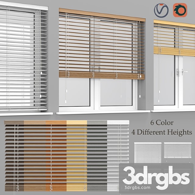 Blinds wooden - thumbnail 1