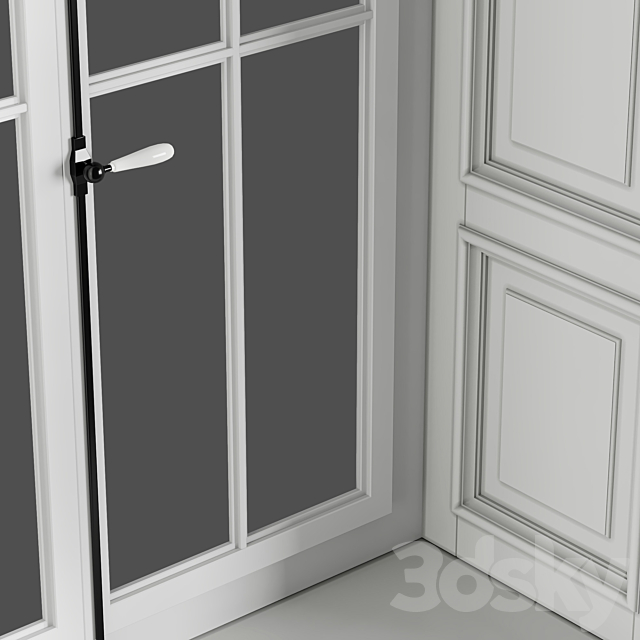 Classic window 3DSMax File - thumbnail 2