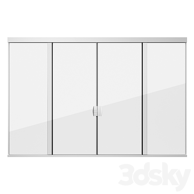 Dynamic Sliding Windows Set 03 3DS Max Model - thumbnail 3