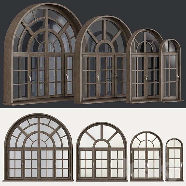 Entrance window number 012 3DSMax File - thumbnail 1