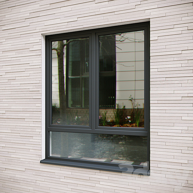 Exterior windows (optimized) v.02 3ds Max - thumbnail 3