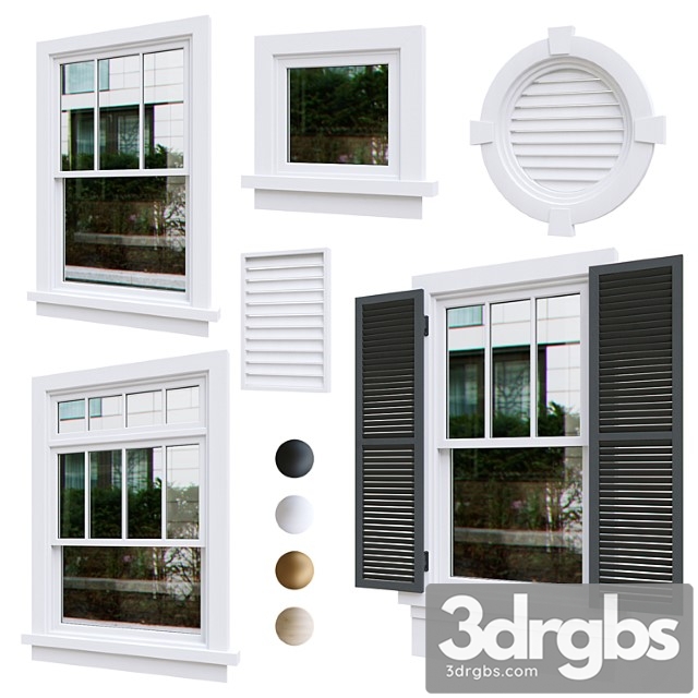 exterior windows (optimized) v.13 - thumbnail 1