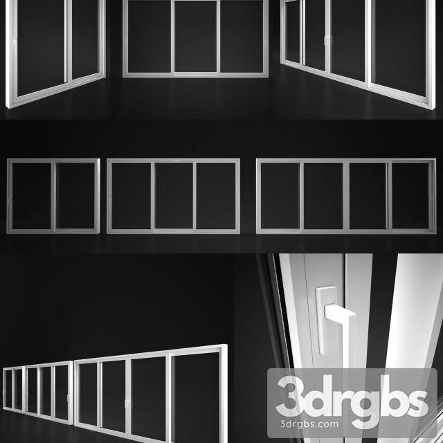 External Sliding Doors 3dsmax Download - thumbnail 1